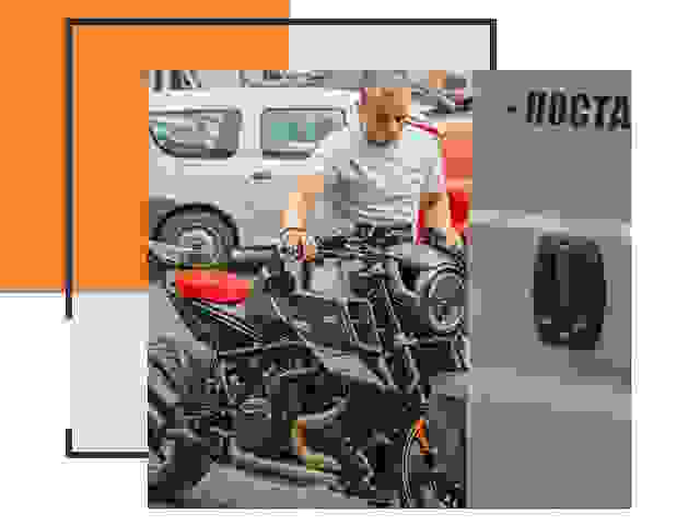 Перевозка мотоцикла по России - Услуги Перевозка-Бзл